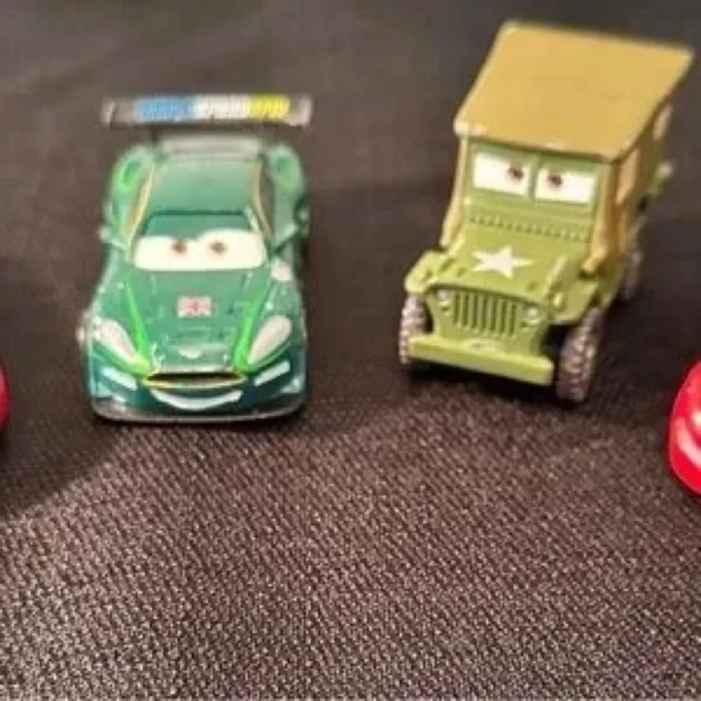 Cars Die-Cast Toy Car Bundle - Red & Green